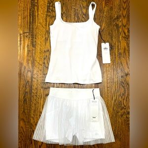 alo Yoga Mesh Flirty Tennis Skirt Size small